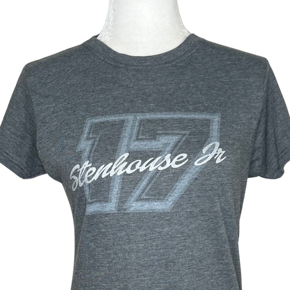 Nascar NEW Tee Stenhouse Jr 17 Short Sleeve Racing T-shirt Fitted L Large NWT - Picture 6 of 14
